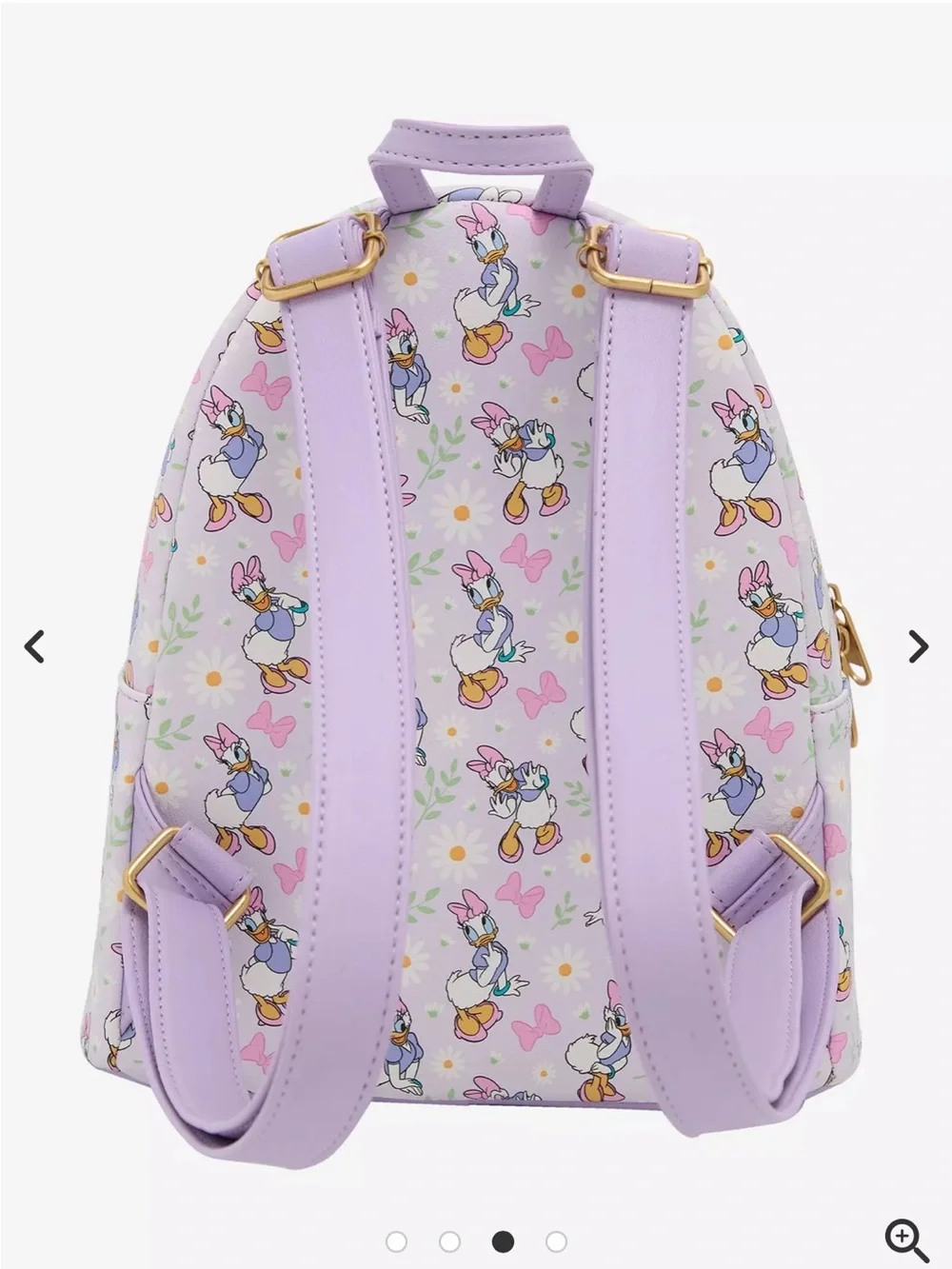 Loungefly Disney Daisy Duck Am I The Problem? Mini Backpack